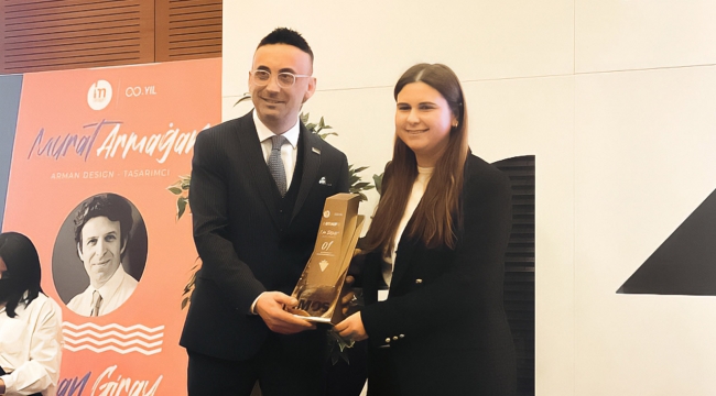 Çilek Mobilya’ya En Fazla Tasarım Tescili Alan Firma Ödülü